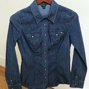 Guess denim shirt